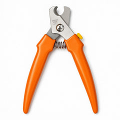 Millers Forged Stainless Steel Dog Nail Clipper – Heavy-Duty Red Handle Grooming Tool for Large Breeds