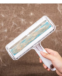 Pet Hair Remover Roller – 2-Way Lint Brush for Dogs & Cats | Reusable Fur Remover for Furniture, Clothes & Carpets