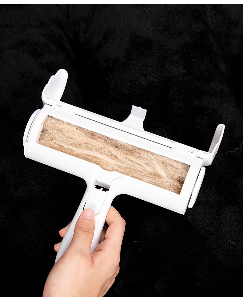 Pet Hair Remover Roller – 2-Way Lint Brush for Dogs & Cats | Reusable Fur Remover for Furniture, Clothes & Carpets