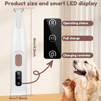 PetTrim™ Precision Pet Grooming Trimmer – Quiet Dog & Cat Hair Clipper | Pet Buckets