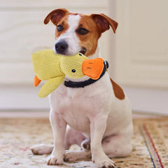 Dog Calming Duck, The Mellow Dog Duck, Zentric Quack-Quack Duck Dog Toy, Cute No Stuffing Duck With Soft Squeaker, Durable