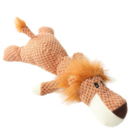 Knitted lion toy 